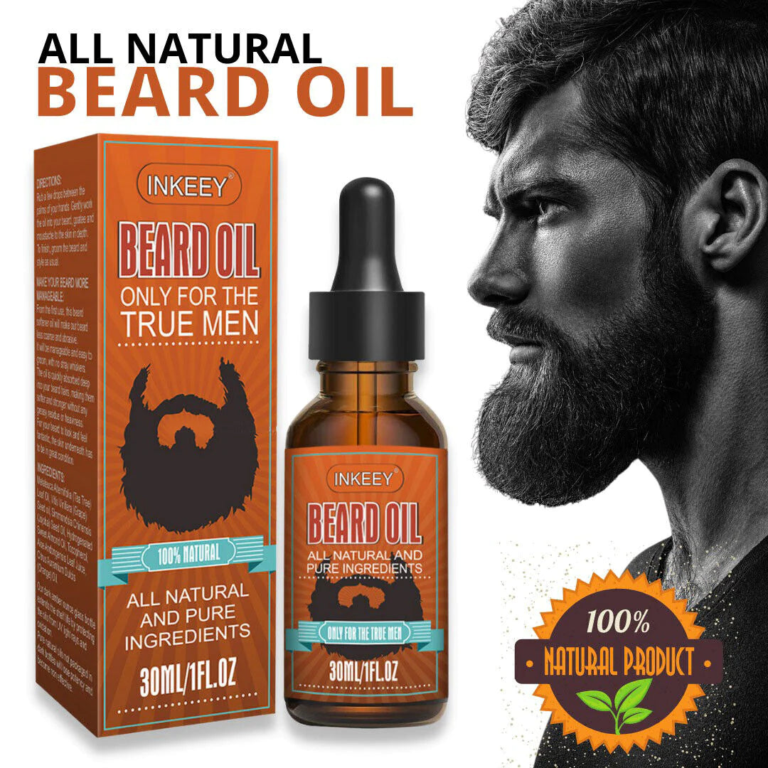 Beard Oil for MEN Hair Growth Oil Serum Mustache Grooming Growing Moisturizer US