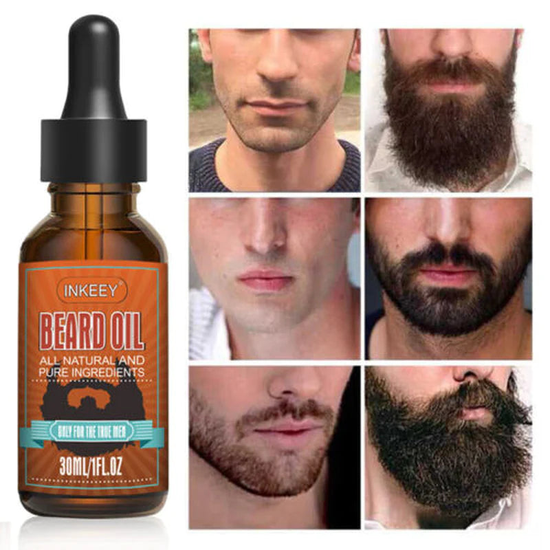 Beard Oil for MEN Hair Growth Oil Serum Mustache Grooming Growing Moisturizer US