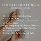 Dog Mom Coffee Mug | Cute 16Oz Ceramic Campfire Style Coffee Cup Microwave & Dishwasher Safe | Large Mug for Dog Moms, Pet Owners, Puppy Lovers, and Dog Adoption