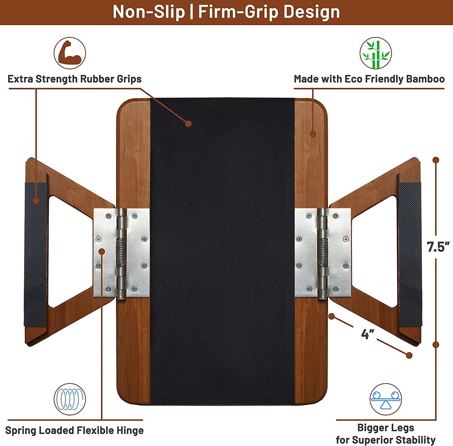 Arm Table Clip on Tray Sofa Table for Wide Couches.