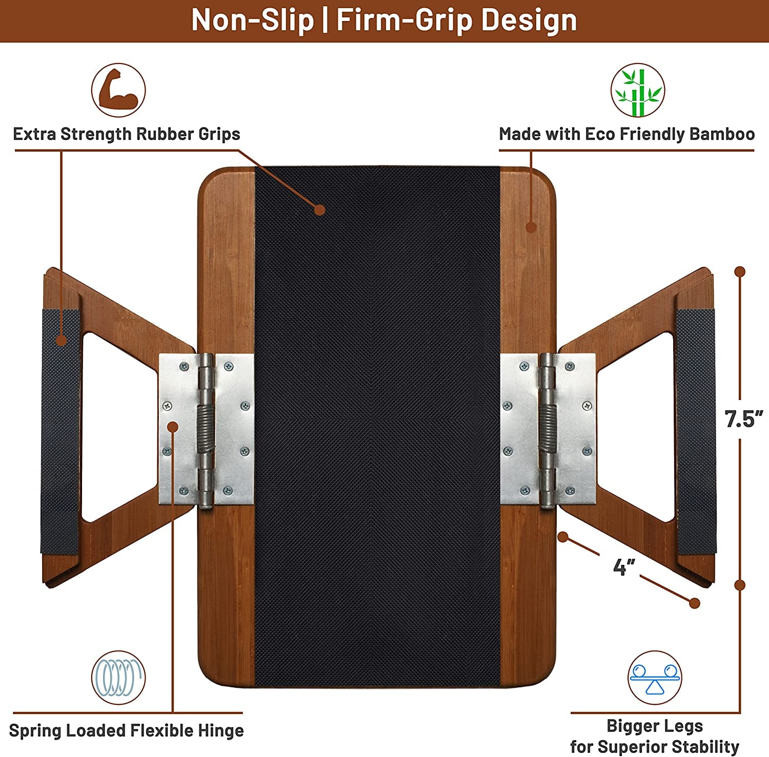 Arm Table Clip on Tray Sofa Table for Wide Couches.