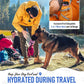 Upgraded Dog Water Bottle Foldable,Portable Dog Water Dispenser,Leak Proof Pet Water Bottle for Dogs,Dog Travel Water Bottle for Outdoor Walking,Hiking,Travel,Bpa Free,Lightweight