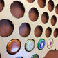 United States of America Beer Cap Map Wall Art, Tan