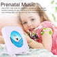 New Wall Mounted CD Player Surround Sound FM Radio Bluetooth USB MP3 Disk Portable Music Player Remote Control Stereo Speaker