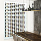 W Series Wine Rack 4 - Metal Wall Mounted Wine Rack - Modern, Label Forward Wine Storage - Space Saving Wine Rack with 12 Bottle Storage Capacity (Matte Black)