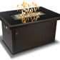 Series 403-Espresso Brown Fire Table, Espresso Brown/50,000 BTU
