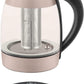 Digital Electric Kettle with Rapid 3 Minute Boil Technology, Custom Steep Timer & Temperature Presets, Bonus Tea Infuser, Rust & Discoloration Proof, 1.8 Liter, Rose, 1500W